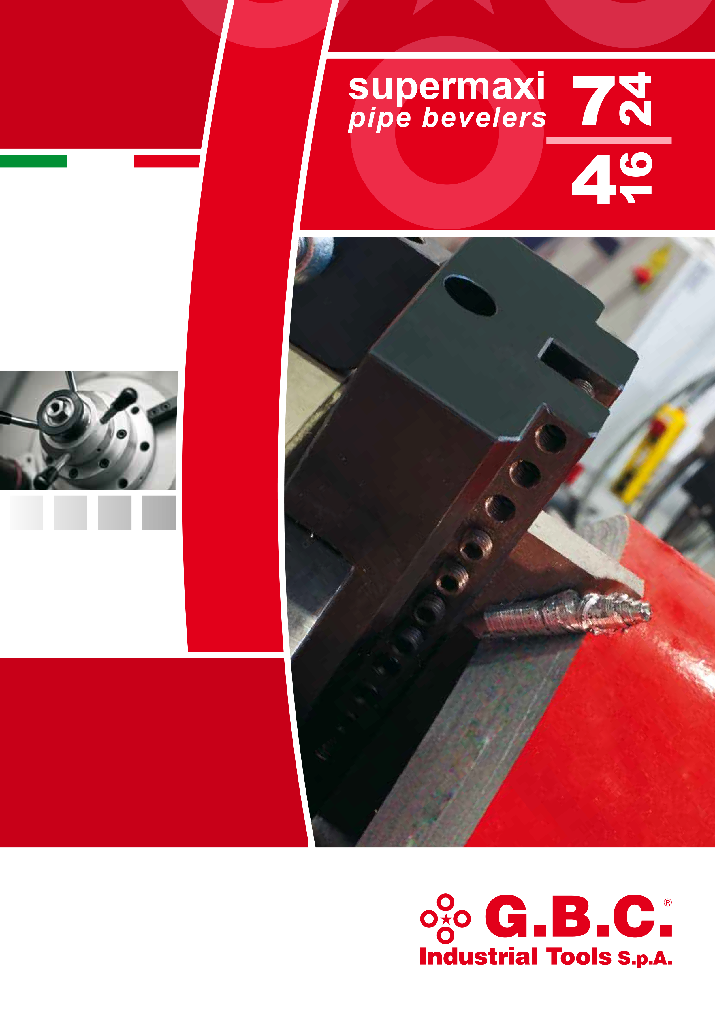 Pipe bevelers – Maxi Series Catalog